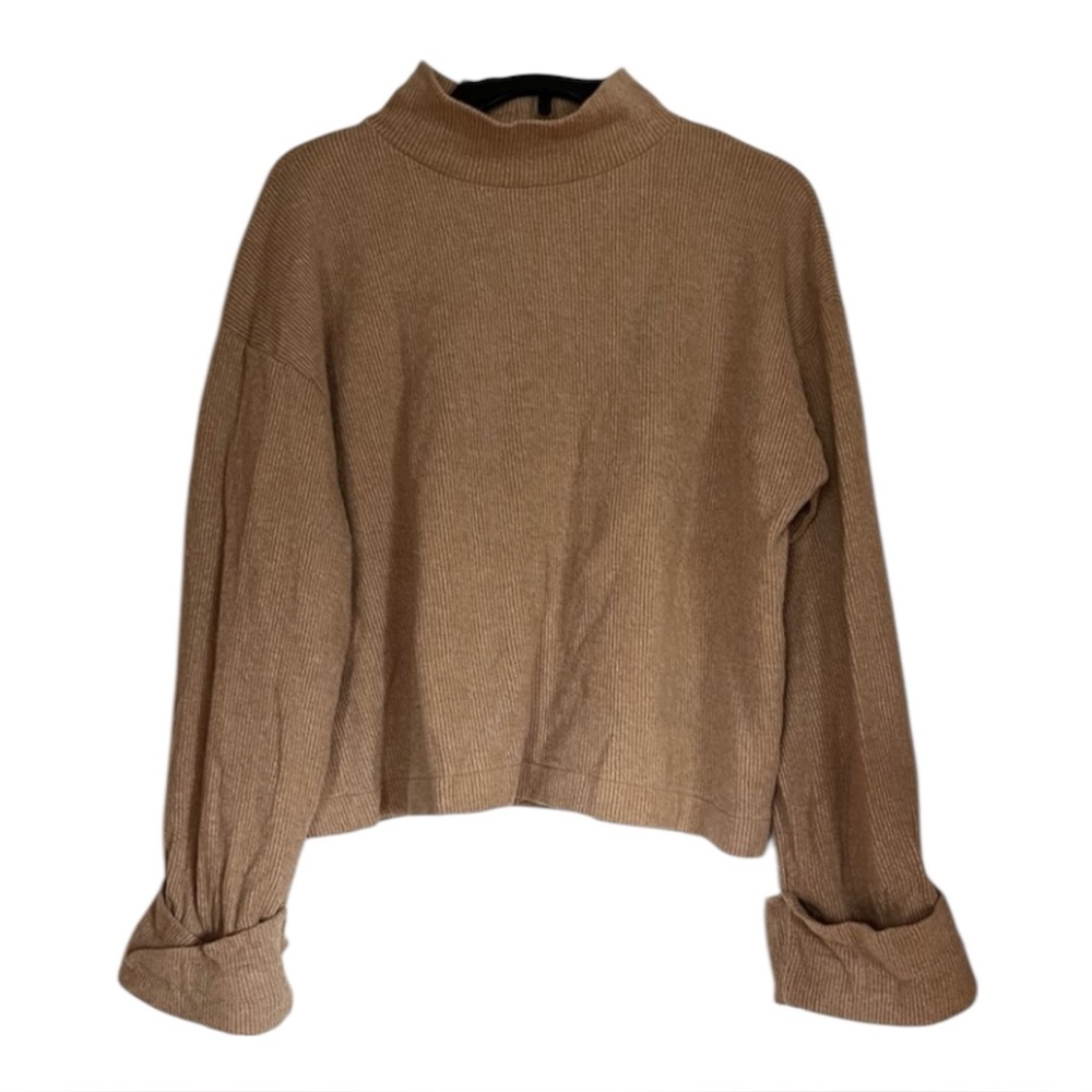 Zara Tan Turtleneck Sweater